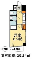 シャローム南小岩の物件間取画像